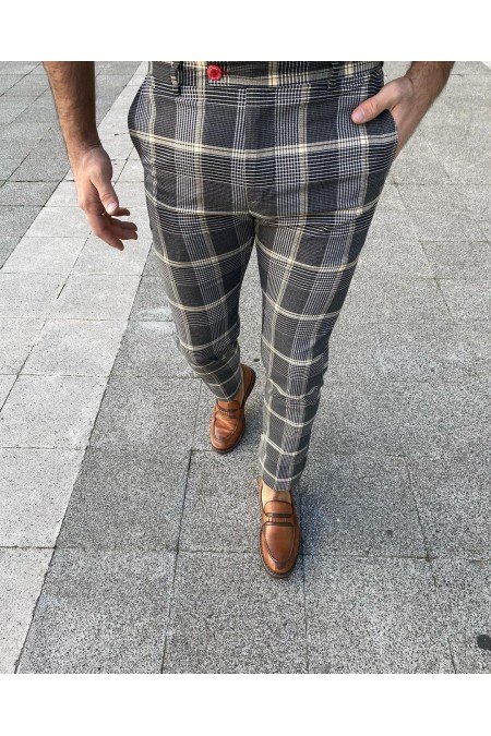 Ekose Erkek Pantolon