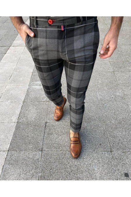 Ekose Erkek Pantolon