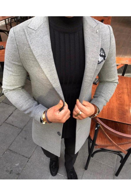 Gri Erkek Ceket