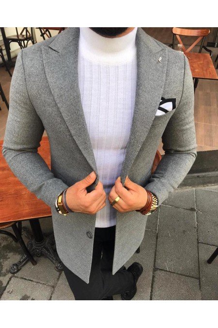Gri Erkek Ceket