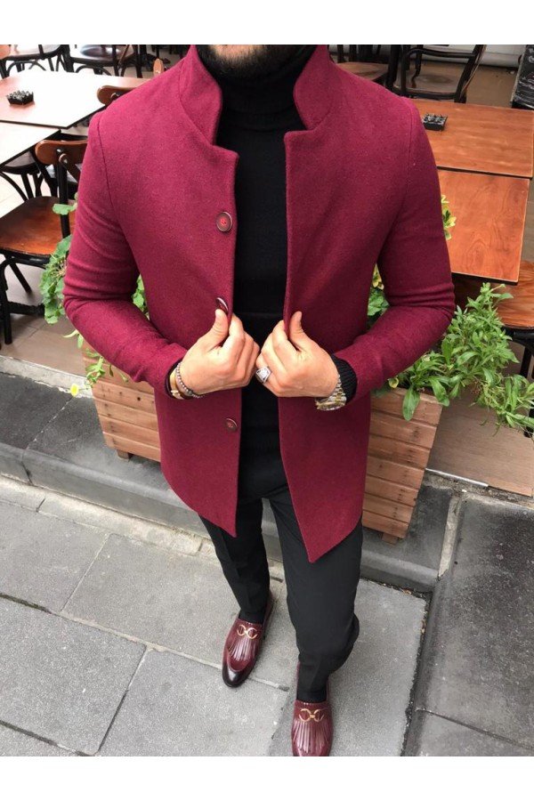 Bordo Erkek Ceket Bordo Erkek Ceket
