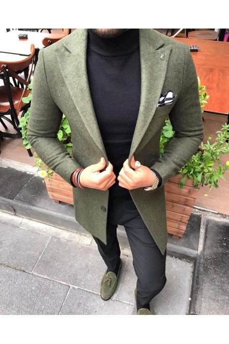 Haki Erkek Ceket