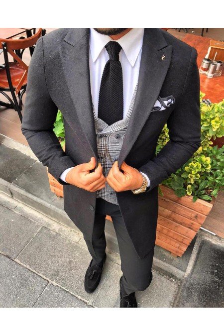 Antrasit Erkek Takım Elbise