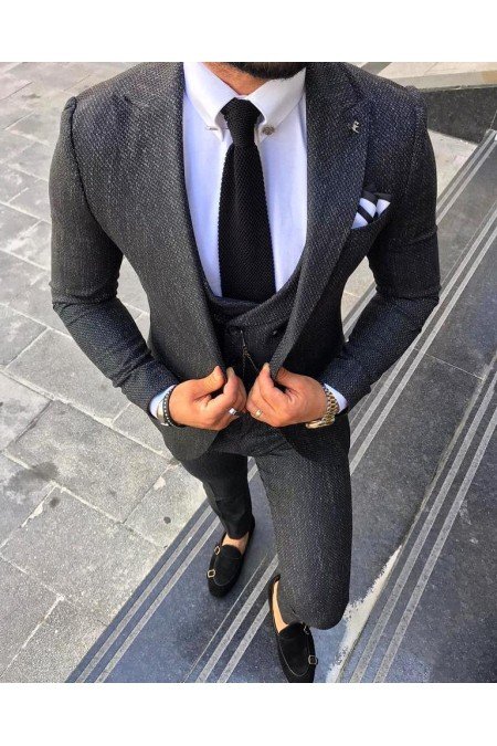 Füme Erkek Takım Elbise