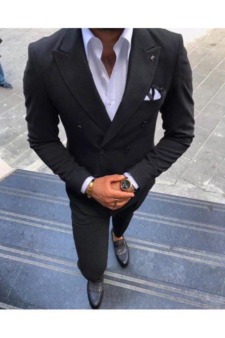 Siyah Erkek Takım Elbise