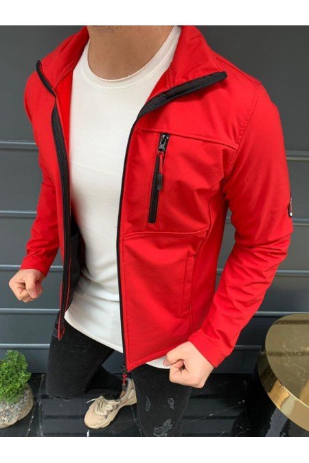 Kırmızı Erkek Mont