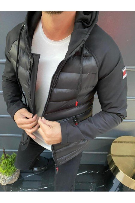 Siyah Erkek Mont Siyah Erkek Mont