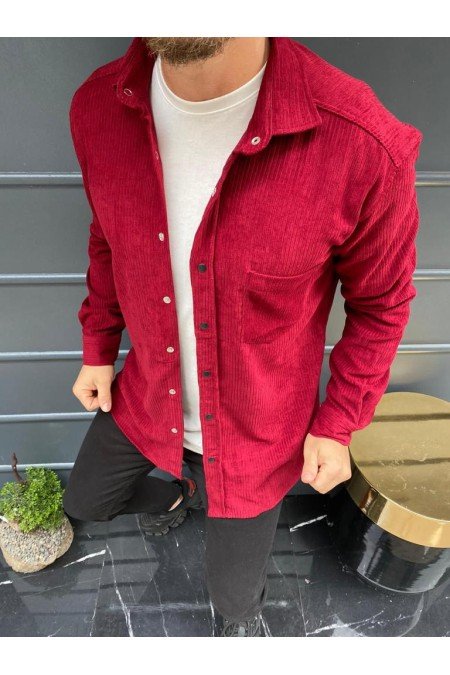 Kırmızı Erkek Gömlek