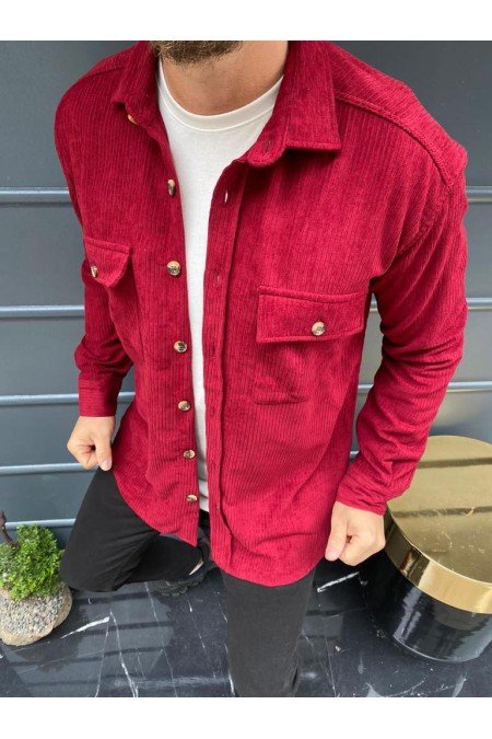 Kırmızı Erkek Gömlek