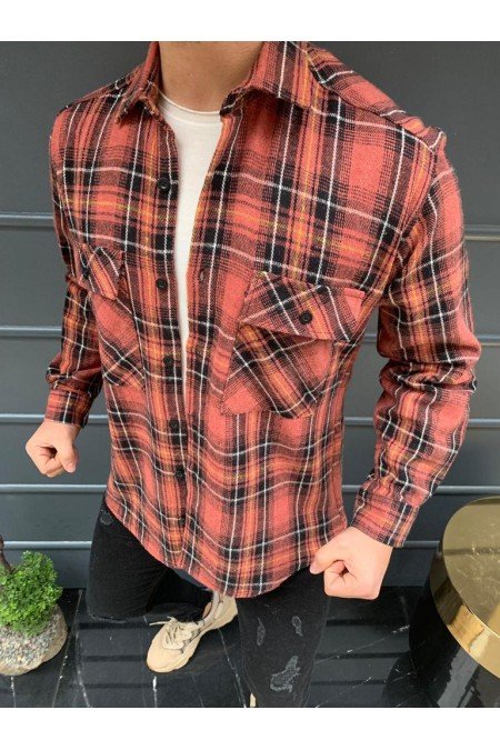 Kareli Erkek Gömlek