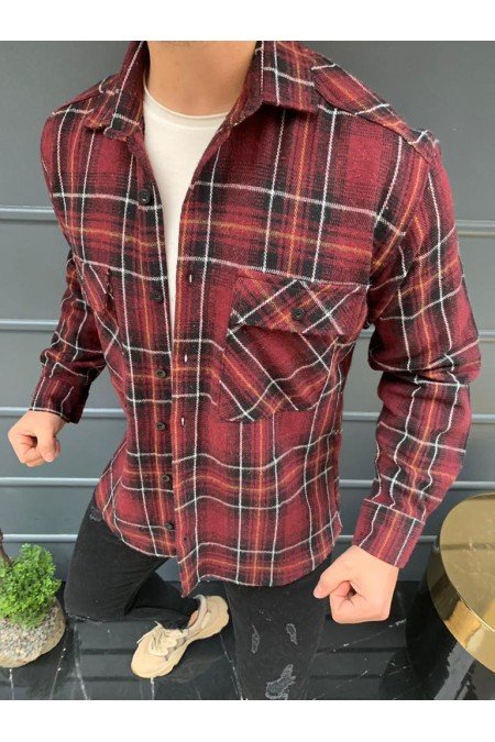 Kareli Erkek Gömlek