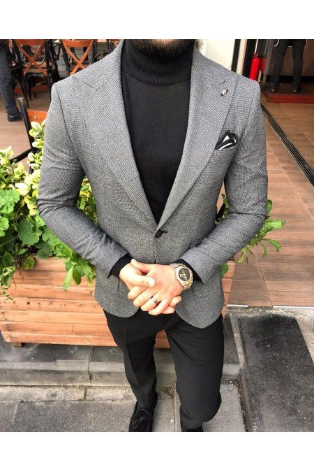 Gri Erkek Ceket