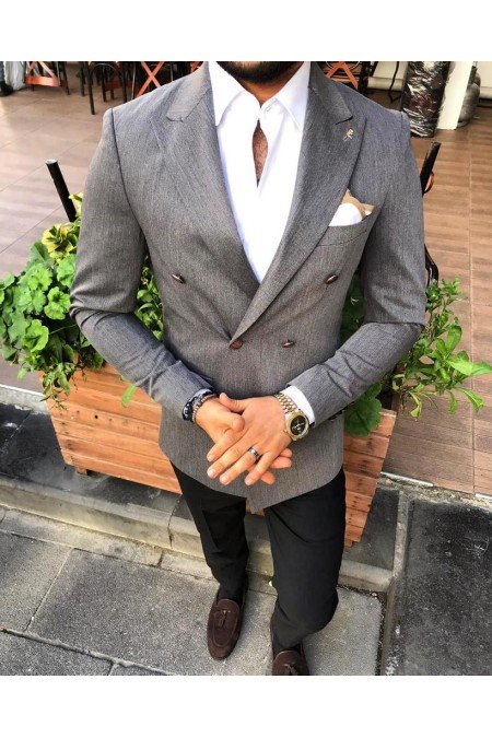 Gri Erkek Ceket