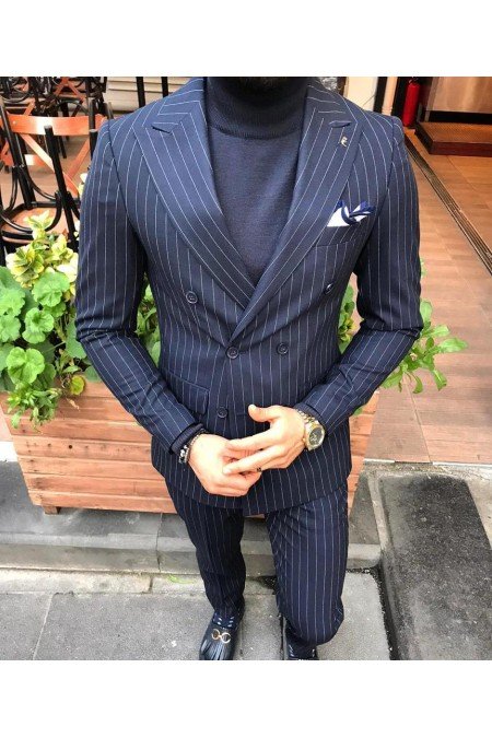 Lacivert Erkek Takım Elbise