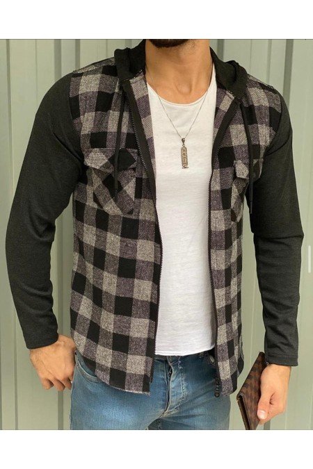 Ekose Erkek Hırka Ekose Erkek Hırka