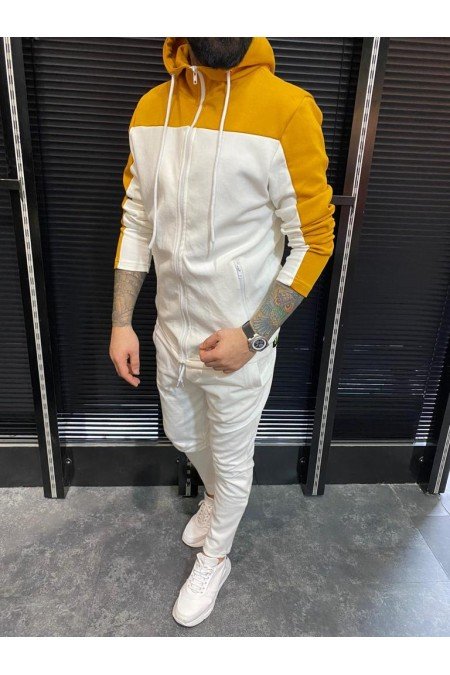 Beyaz Erkek Eşofman Takım Beyaz Erkek Eşofman Takım