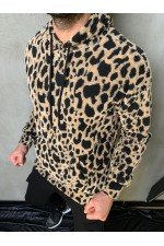 Leopar Erkek Sweatshırt Leopar Erkek Sweatshırt