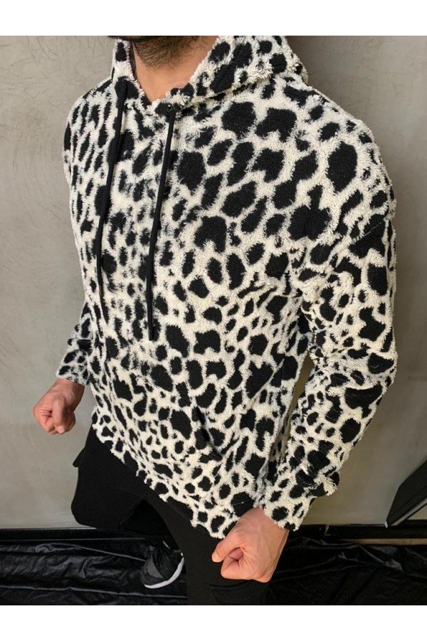 Leopar Erkek Sweatshırt Leopar Erkek Sweatshırt