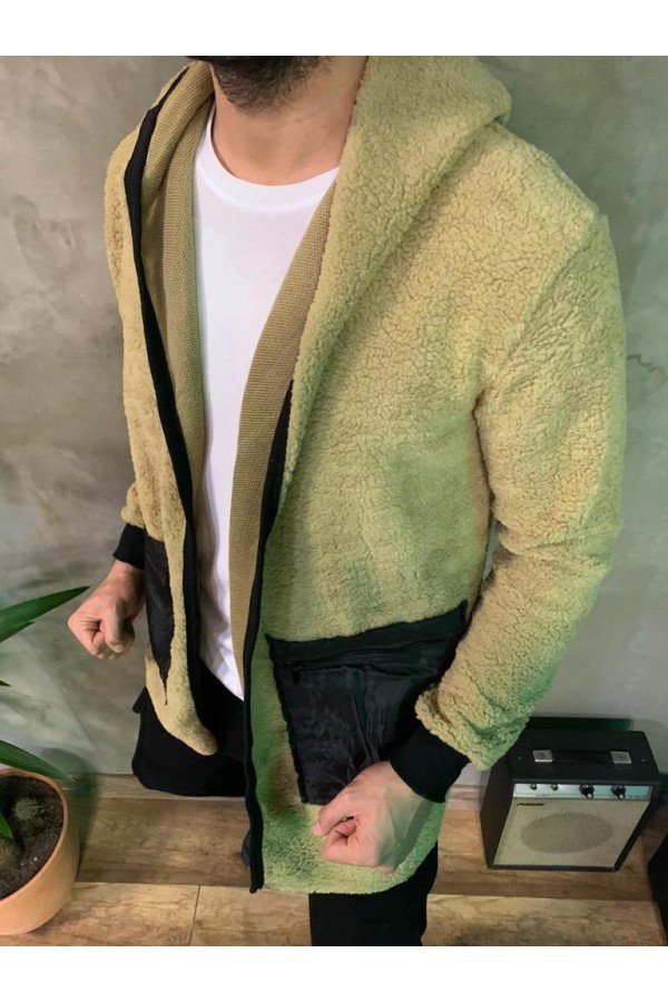 Bej Erkek Sweatshırt Bej Erkek Sweatshırt