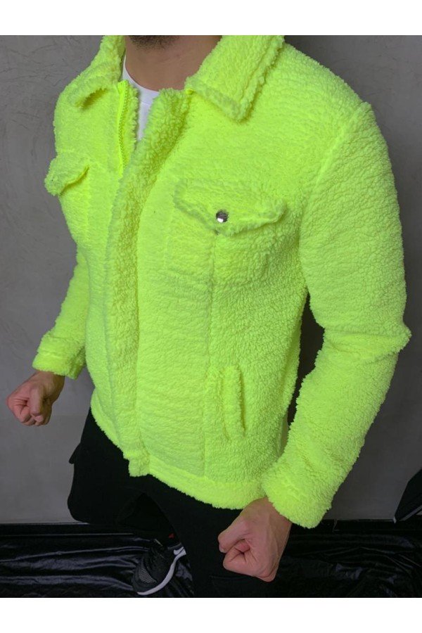 Sarı Erkek Sweatshırt Sarı Erkek Sweatshırt