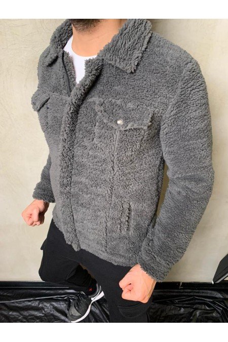 Gri Erkek Sweatshırt