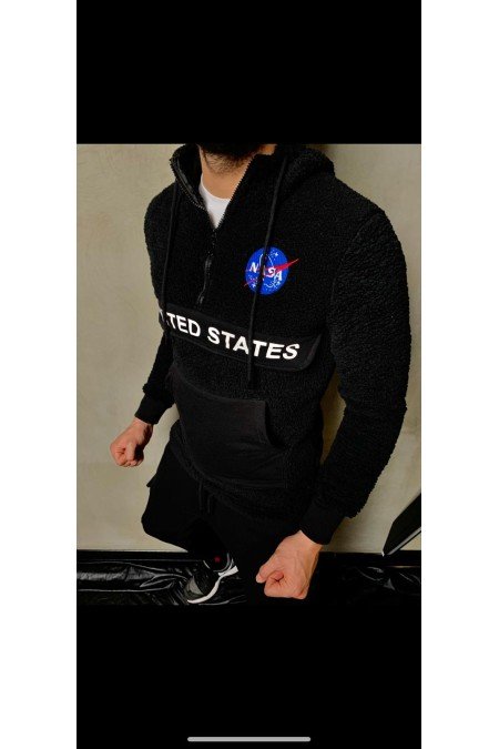 Siyah Erkek Sweatshırt