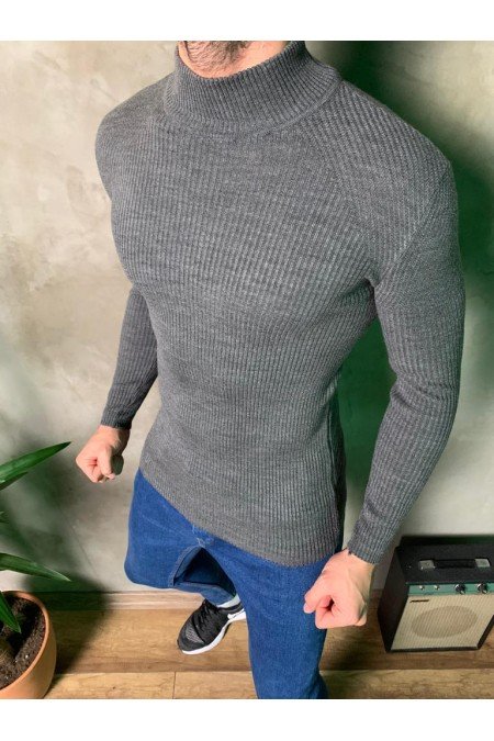 Antrasit Erkek Kazak