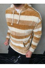 Çizgili Erkek Sweatshırt Çizgili Erkek Sweatshırt