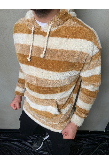 Çizgili Erkek Sweatshırt