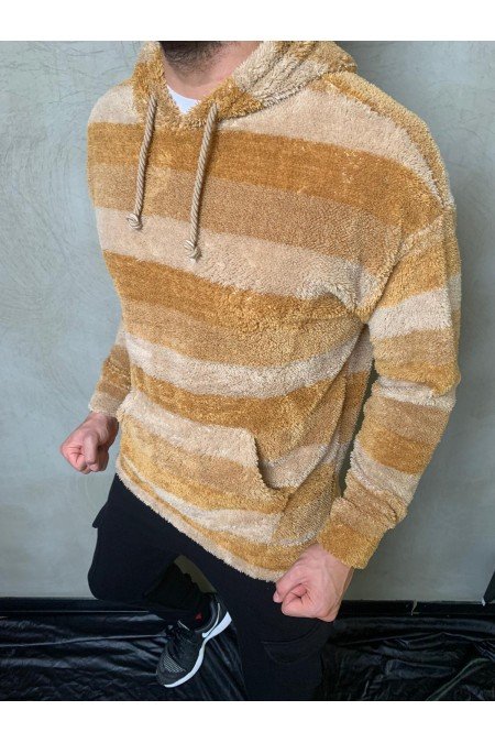 Çizgili Erkek Sweatshırt