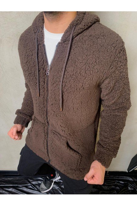 Kahve Erkek Sweatshırt