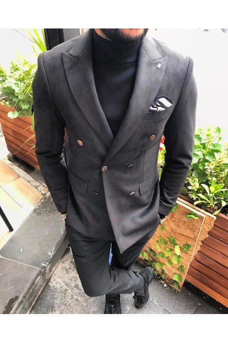 Antrasit Erkek Ceket