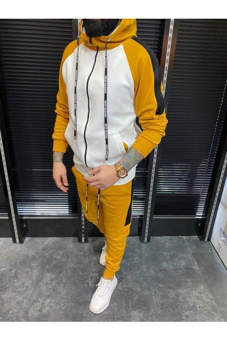 Sarı Erkek Eşofman Takım Sarı Erkek Eşofman Takım