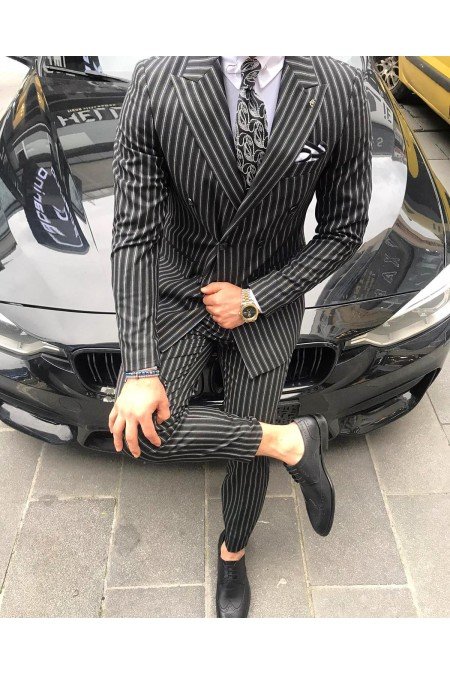 Siyah Erkek Takım Elbise