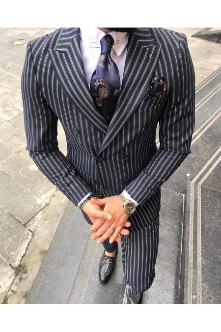 Lacivert Erkek Takım Elbise