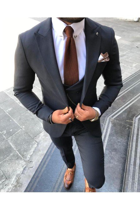 Siyah Erkek Takım Elbise