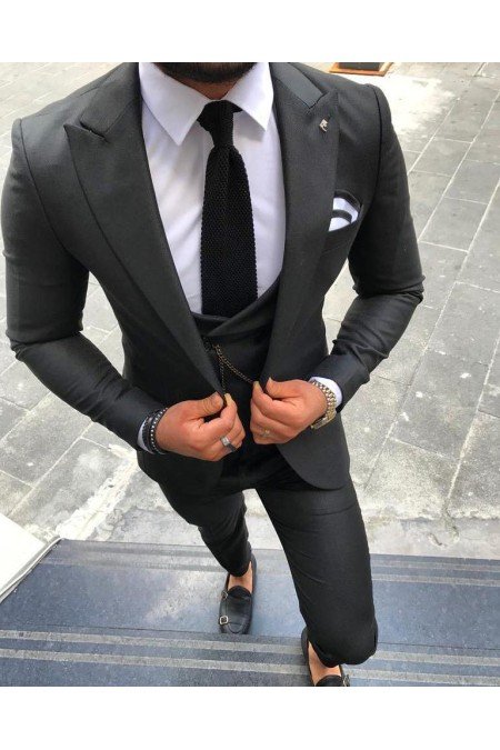Antrasit Erkek Takım Elbise