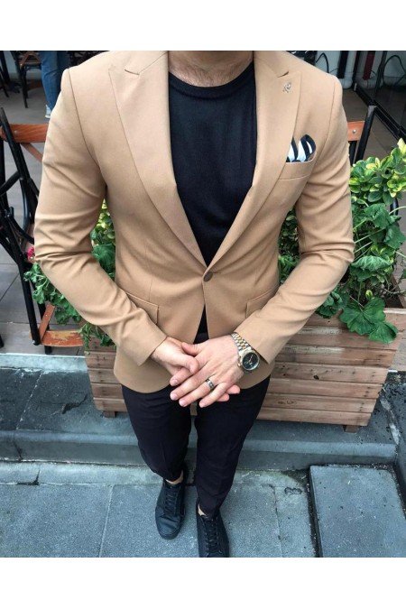 Camel Erkek Ceket