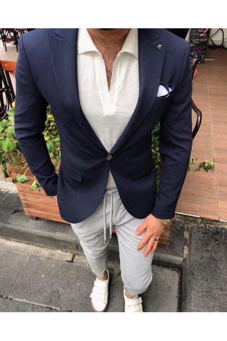 Lacivert Erkek Takım Elbise