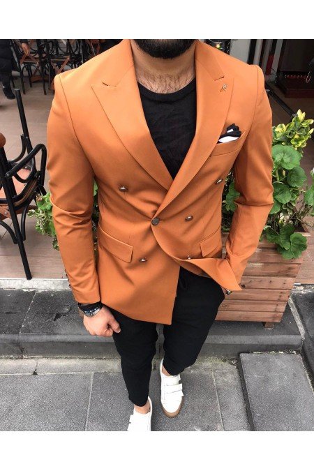 Turuncu Erkek Ceket