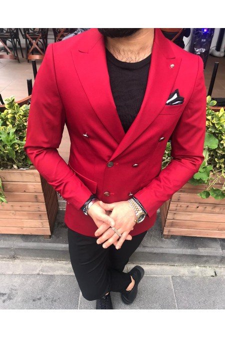Kırmızı Erkek Ceket