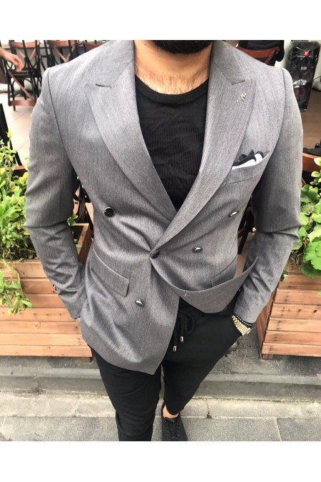 Gri Erkek Ceket
