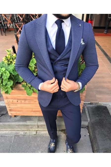 Lacivert Erkek Takım Elbise