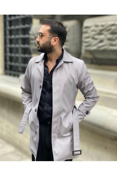 Gri Erkek Mont Gri Erkek Mont