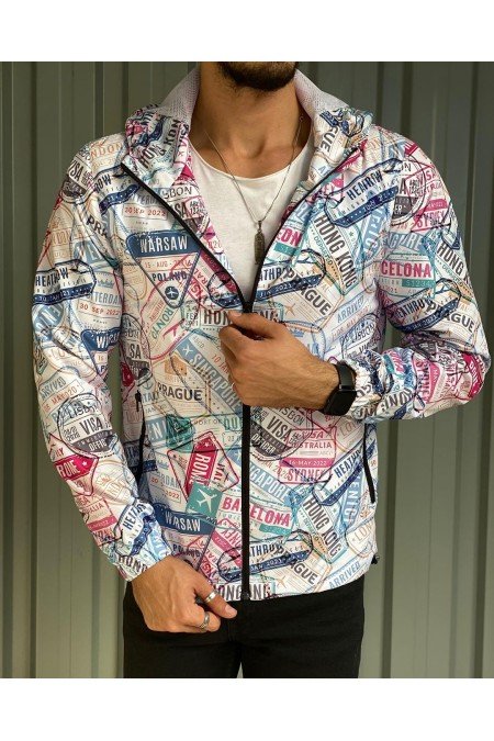 Desenli Erkek Mont Desenli Erkek Mont