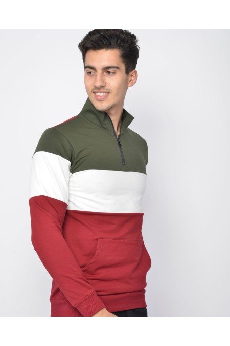 Renkli Erkek Sweatshırt