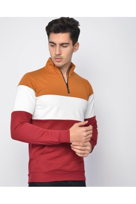 Renkli Erkek Sweatshırt