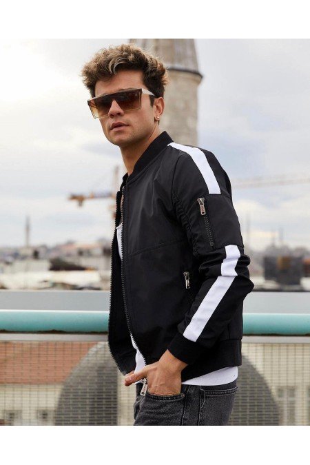 Siyah Erkek Mont Siyah Erkek Mont