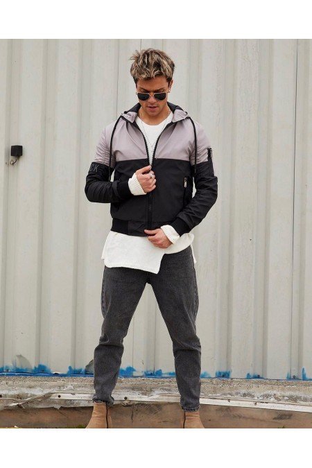 Gri Erkek Mont Gri Erkek Mont