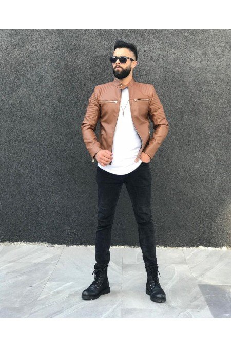 Tarçın Erkek Mont Deri Tarçın Erkek Mont Deri